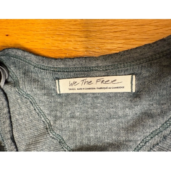 Free People Citrine Thermal Henley Swing Top - Picture 8 of 8